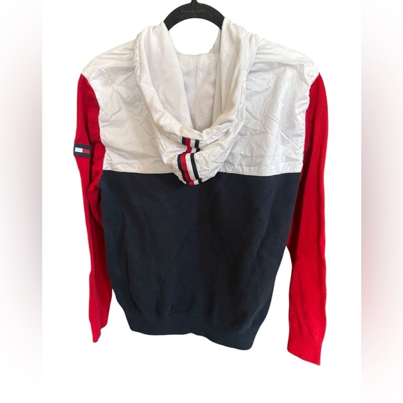 Tommy Hilfiger Navy and Red Pullover - Picture 6 of 7
